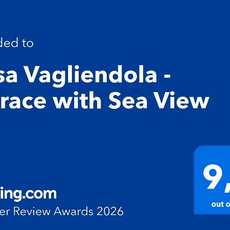 Lägenhet Casa Vagliendola - Terrace With Sea View
